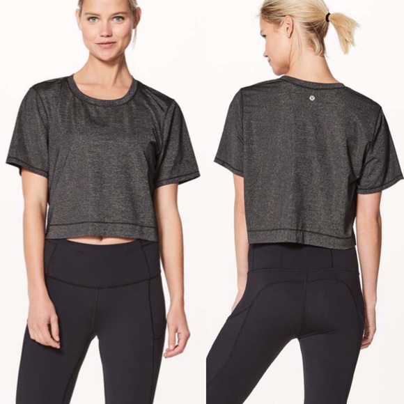 lululemon athletica Tops - Lululemon Run The Day Short Sleeve